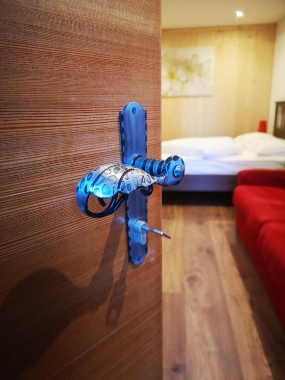 Postel nebo postele na pokoji v ubytování Maso Kofler