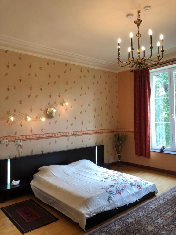 Krevet ili kreveti u jedinici u okviru objekta Château Les Tourelles
