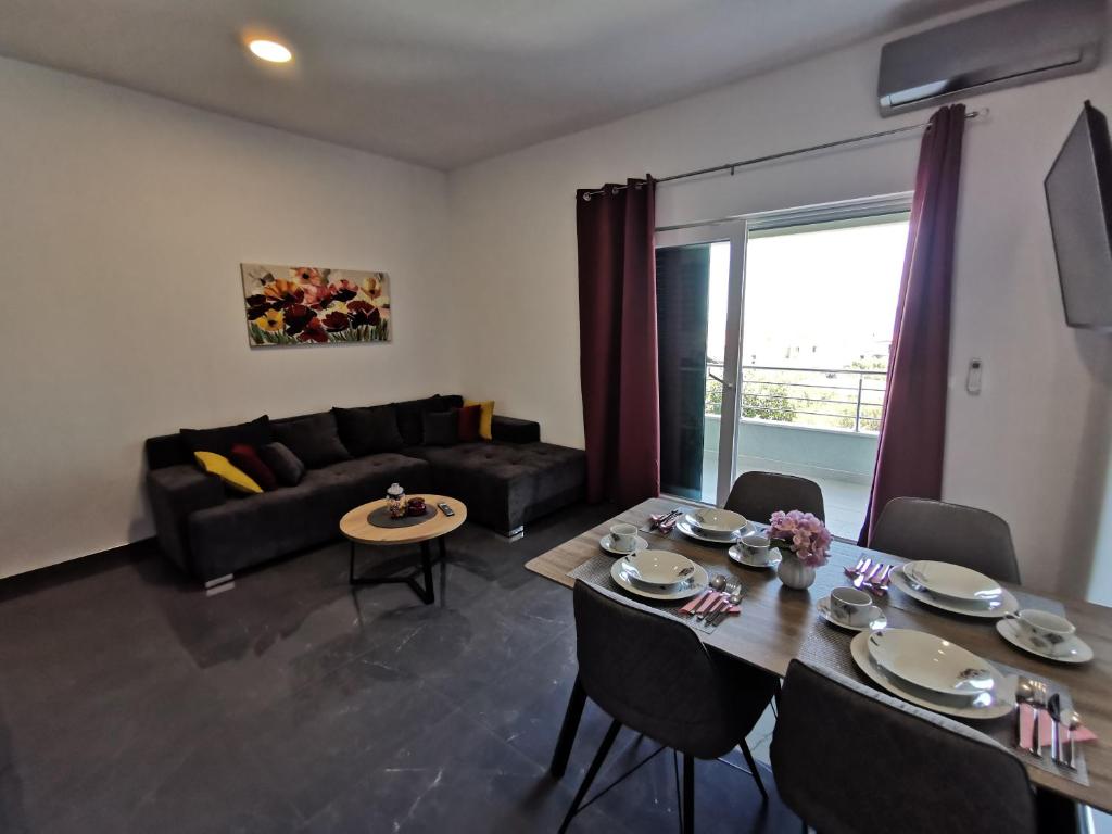 Posezení v ubytování Apartmani "Allegro"