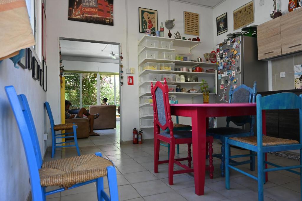 Kuchyň nebo kuchyňský kout v ubytování Lemongrass Hostel