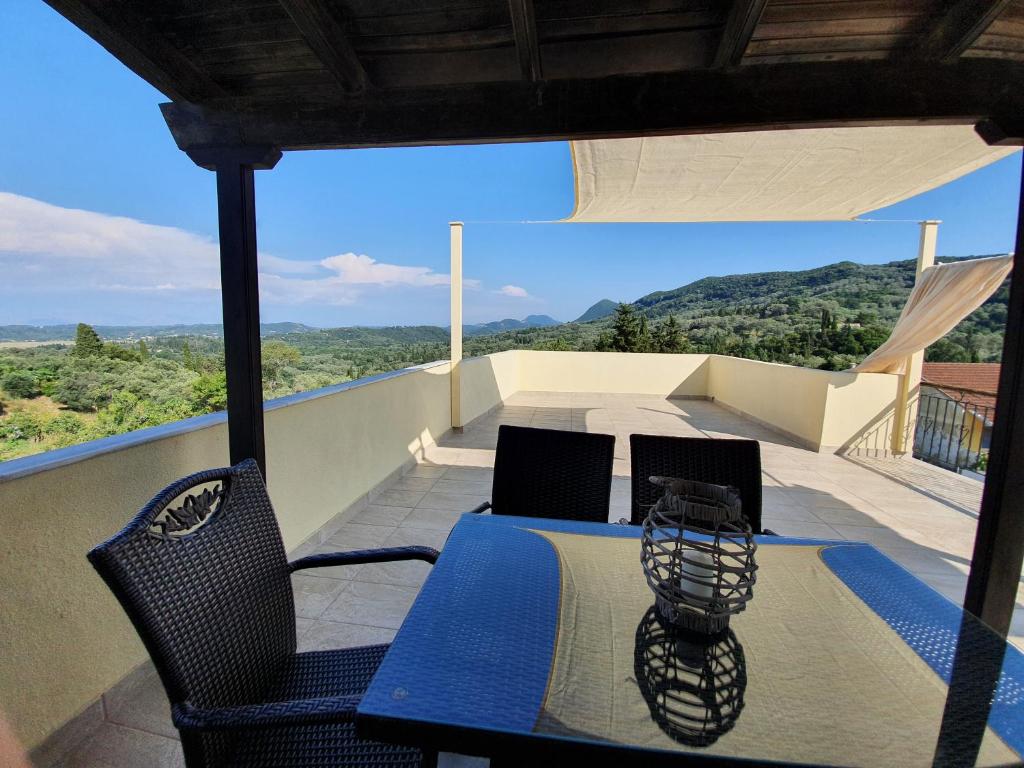 Naturlandskabet i nærheden af landstedet