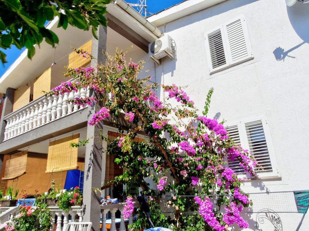 Balkón nebo terasa v ubytování Apartment Daca