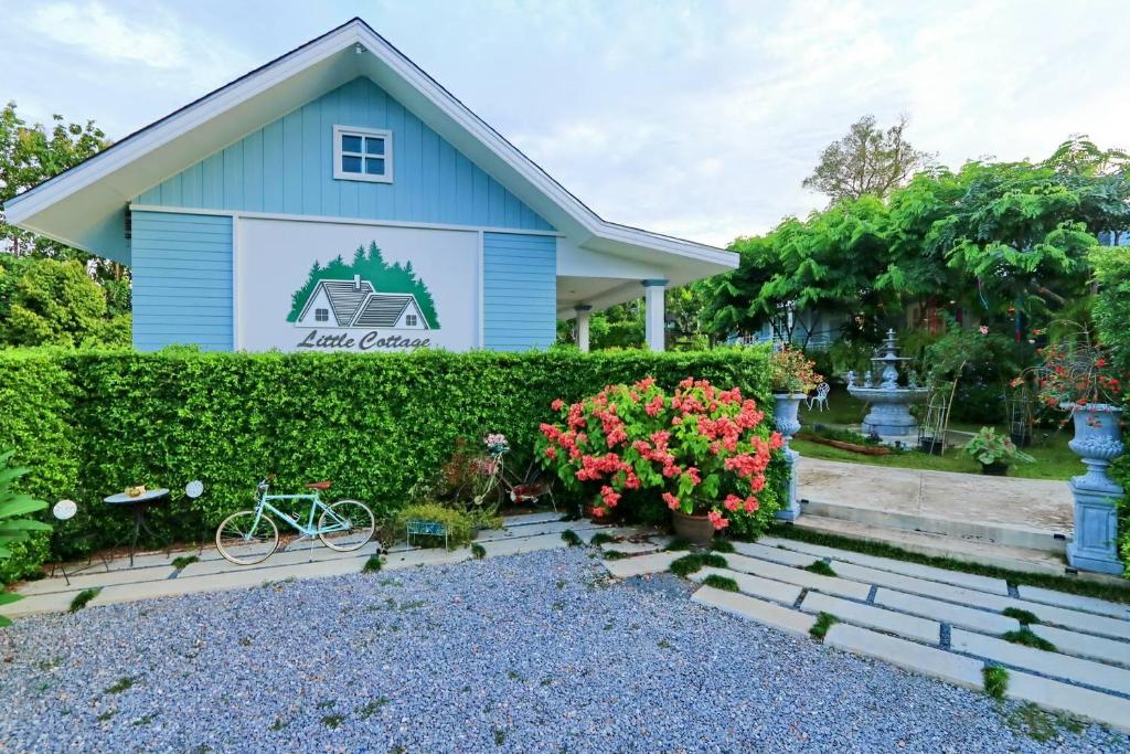 Zahrada ubytování Little Cottage