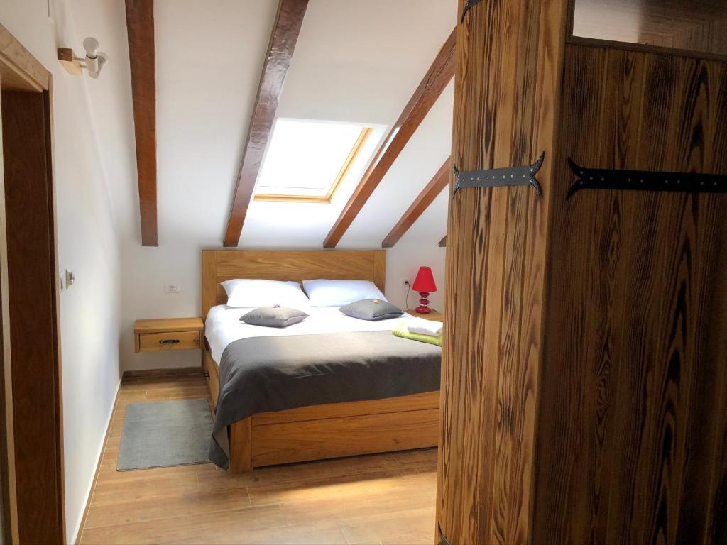 Posteľ alebo postele v izbe v ubytovaní Bed&Breakfast Agroturizam Antunović