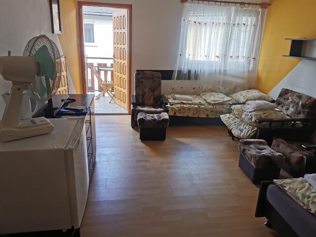 Posteľ alebo postele v izbe v ubytovaní Dom wczasowy Maja