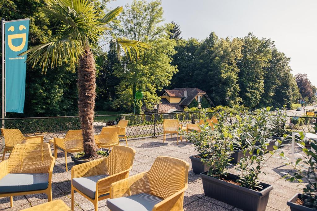 Zahrada ubytování Boutiquehotel Caravella Velden by S4Y