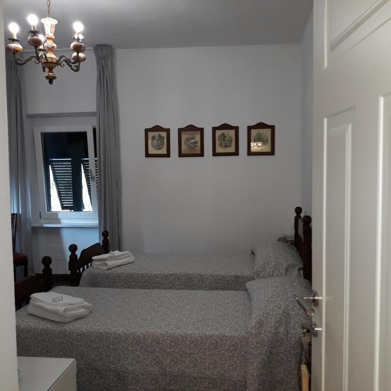 Postel nebo postele na pokoji v ubytování Casa Chiocconi