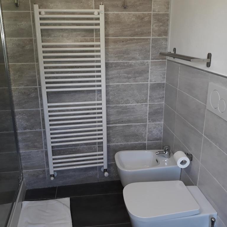 Koupelna v ubytování Casa Chiocconi