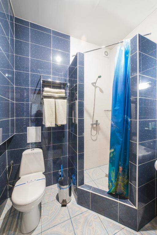 Koupelna v ubytování Hotel Re Vita