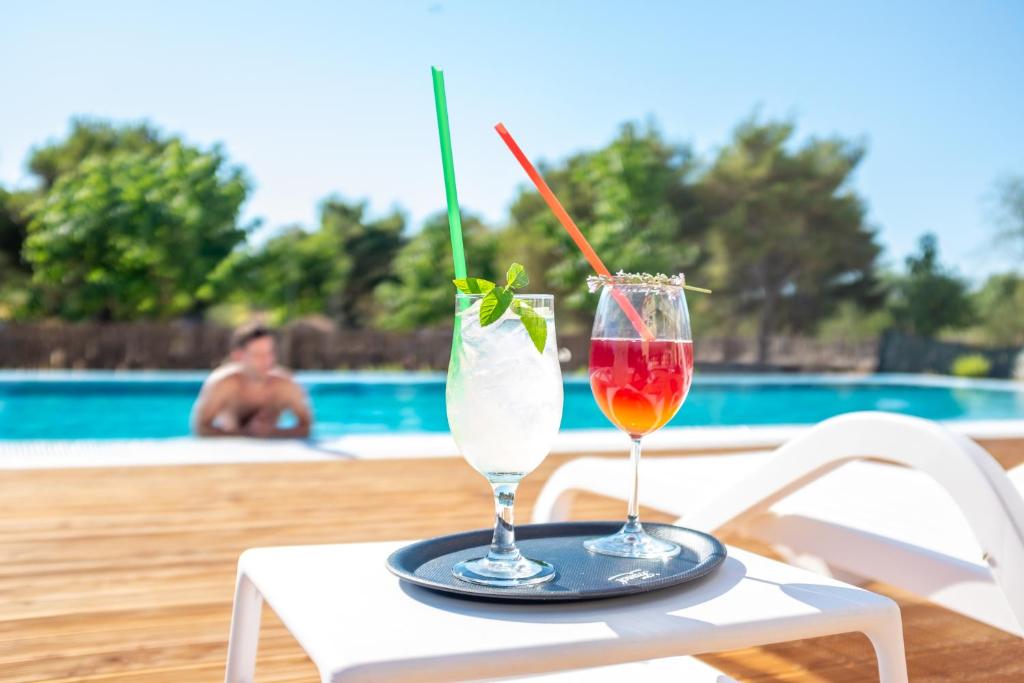 Nápoje v ubytování Hotel Vrata Krke