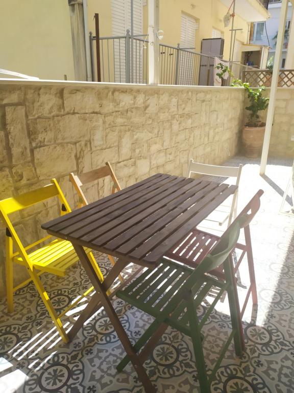 Patio alebo iná vonkajšia časť ubytovania Villa Chrisanthi