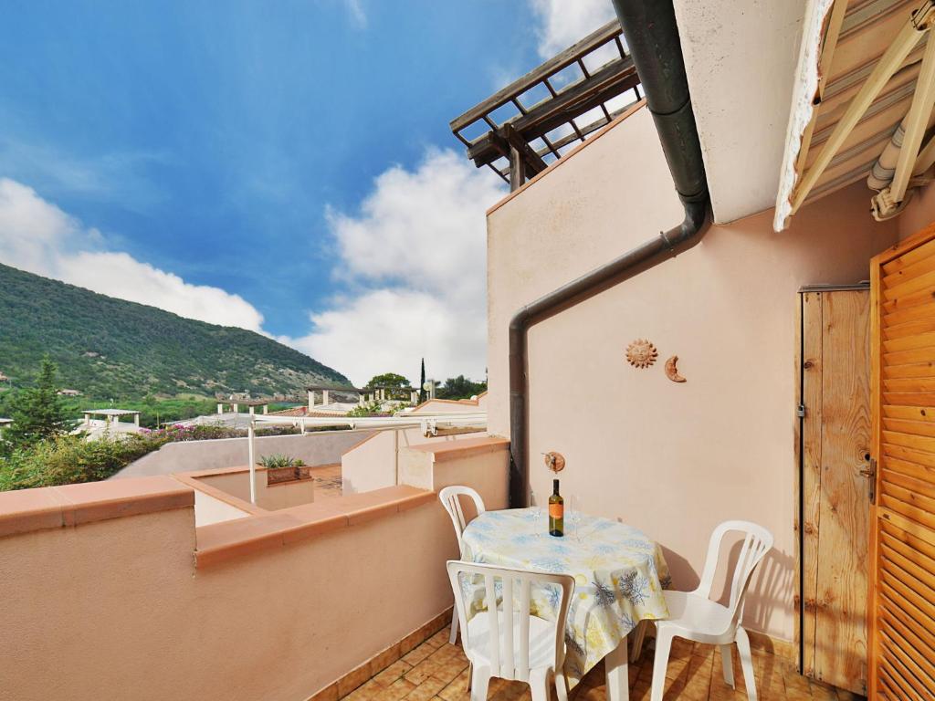 En generel udsigt til bjerge eller udsigt til bjerge taget fra lejligheden