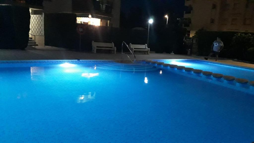 Bazén v ubytování Calafell Apartment 2 nebo v jeho okolí