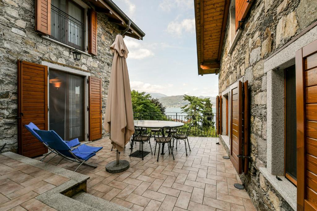 A balcony or terrace at Lulù