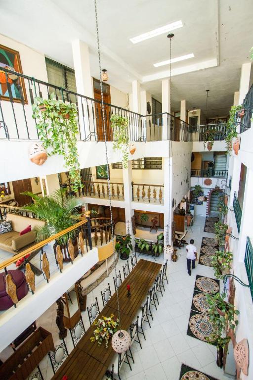 Restaurace v ubytování Ideal Villa Hotel