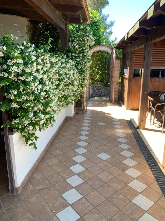 Zahrada ubytování Monte Solaro Bed & Breakfast