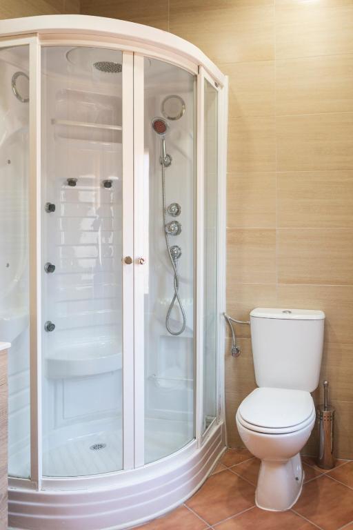 Kúpeľňa v ubytovaní La Casa de los Dos Rubios
