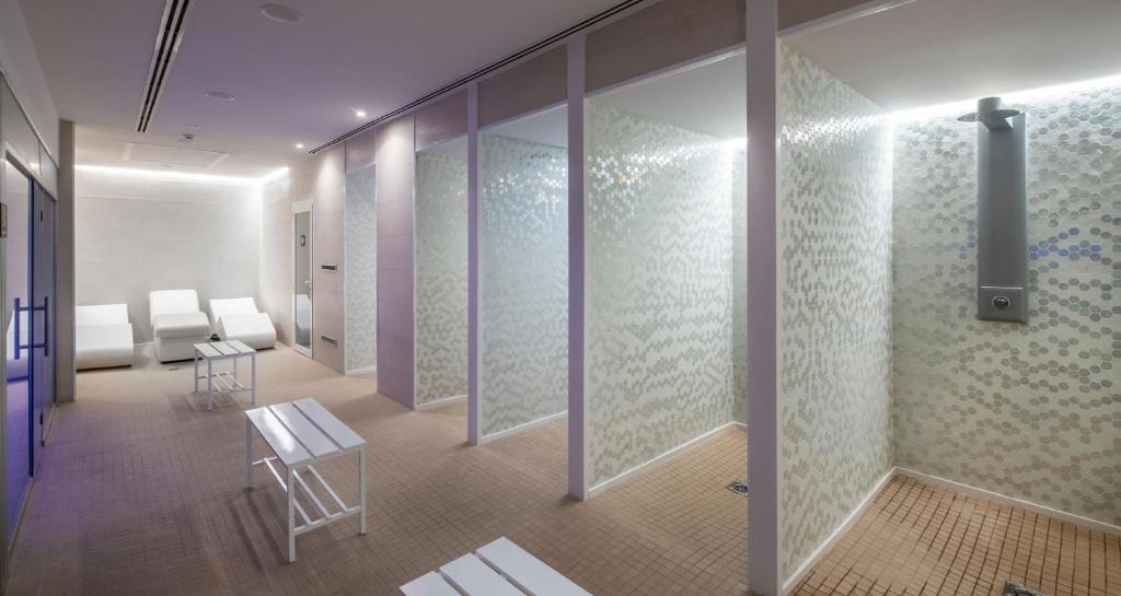 Posezení v ubytování Rosamar & Spa 4*s