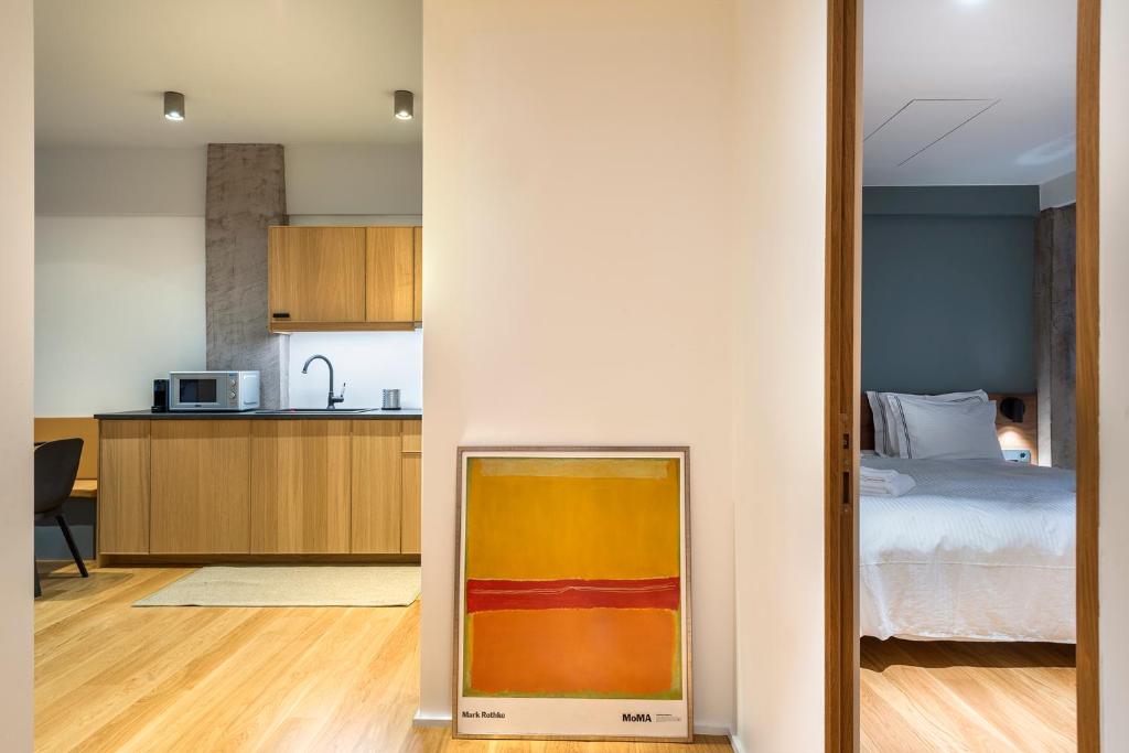 Kin Athens - Two-Bedroom Family Apartment With City View