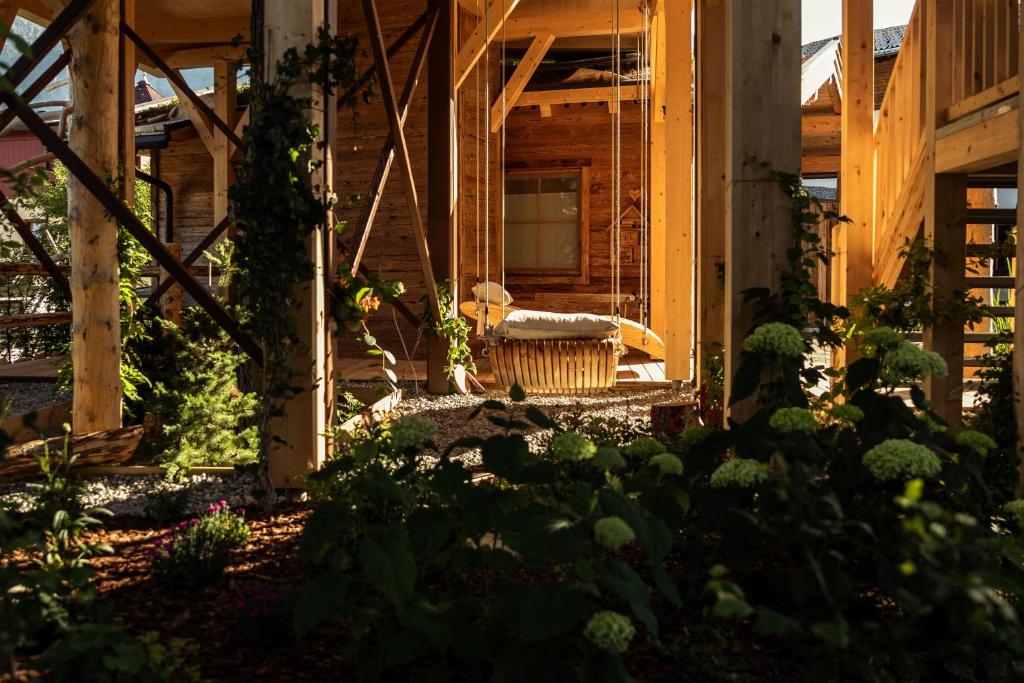 Zahrada ubytování Flora - Das kleine Gartenhotel