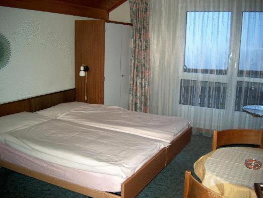 Postel nebo postele na pokoji v ubytování Hotel Restaurant Cristal