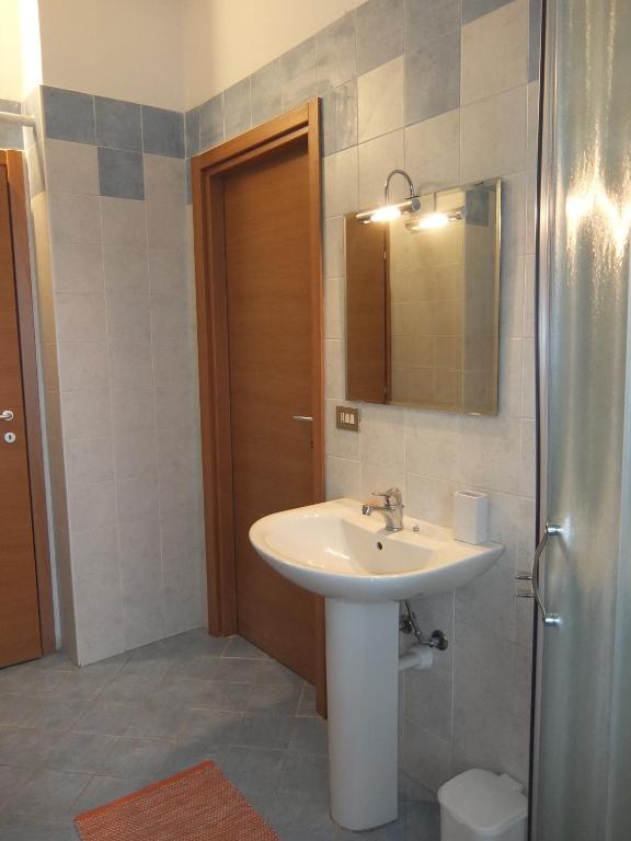 Kúpeľňa v ubytovaní Lungo Po Appartamento