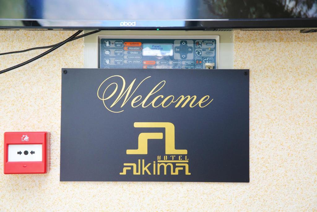 Certifikát, hodnocení, plakát nebo jiný dokument vystavený v ubytování Hotel Alkima