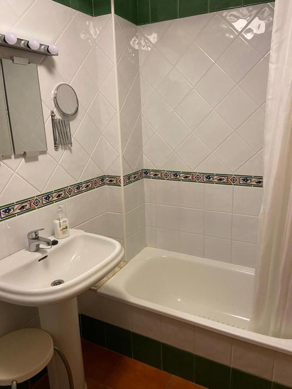 Koupelna v ubytování APARTAMENTO PUERTO FOZ