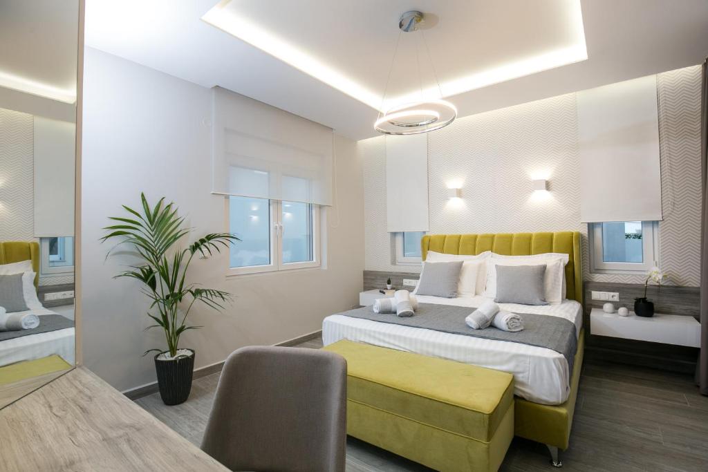 Postel nebo postele na pokoji v ubytování Limosa Luxury Residences