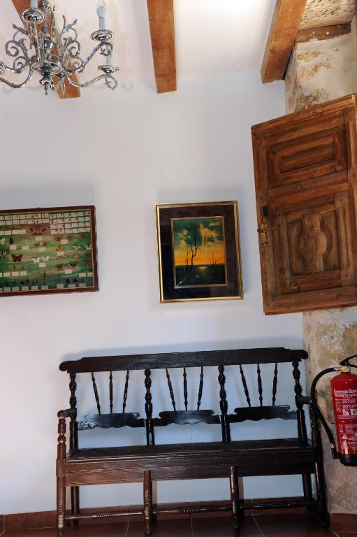Posezení v ubytování Hotel Rural El Labrador