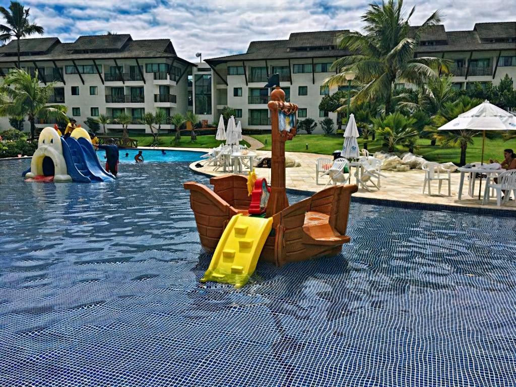  Flat no Beach Class Resort - Muro Alto