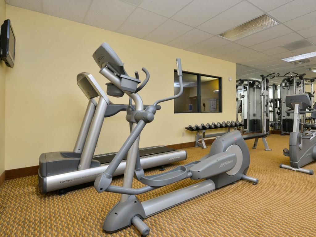 Fitness centrum a/nebo fitness zařízení v ubytování The Cody
