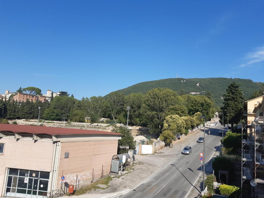 Výhľad na hory alebo výhľad na hory priamo z apartmánu