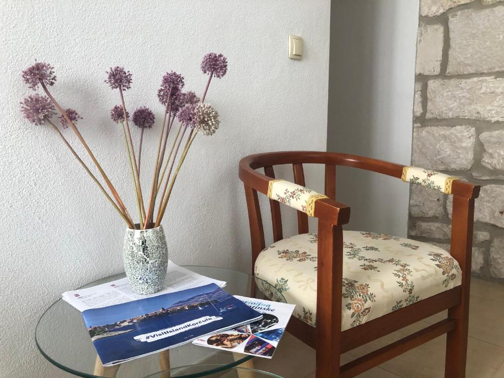 Гостиная зона в Guest House Dijana