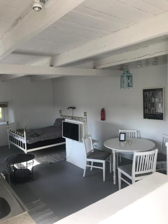 Posezení v ubytování Galleriet BnB