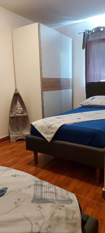 Postel nebo postele na pokoji v ubytování Angelo Apartment Center of Split