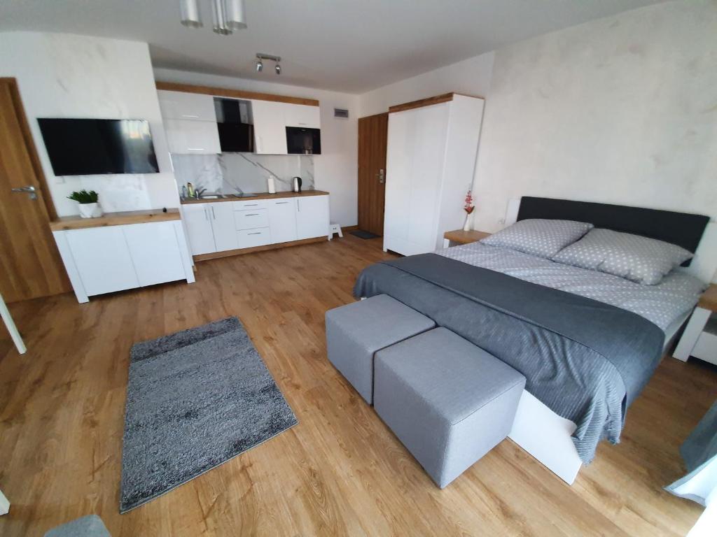 Postel nebo postele na pokoji v ubytování Willa Alexandra