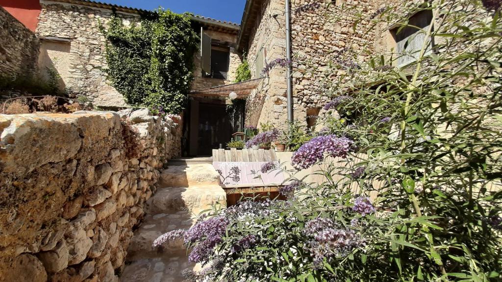 Zahrada ubytování Sous le Château