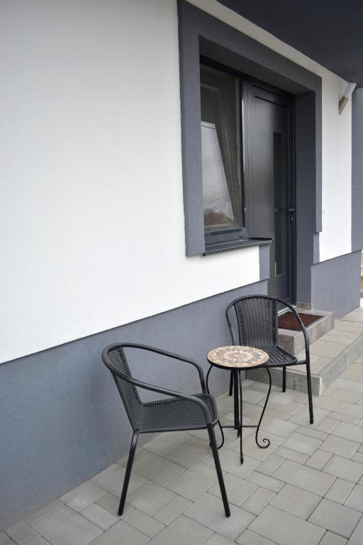 Balkón nebo terasa v ubytování Apartmán Tereza