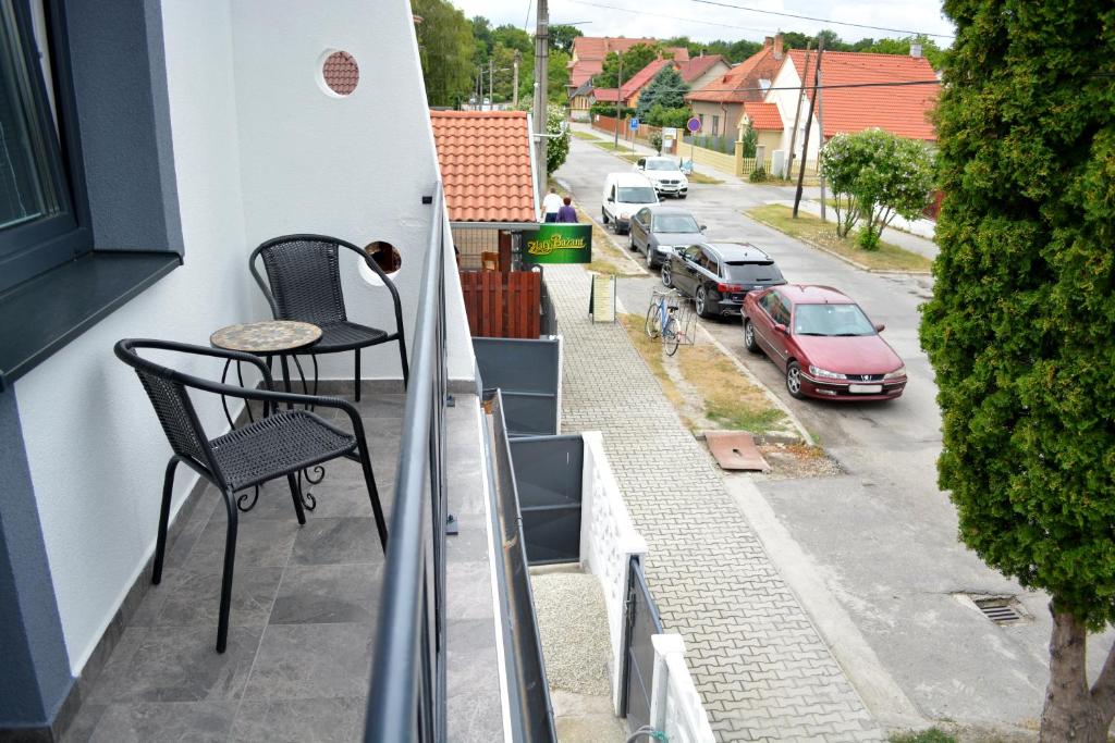 Balkón nebo terasa v ubytování Apartmán Tereza