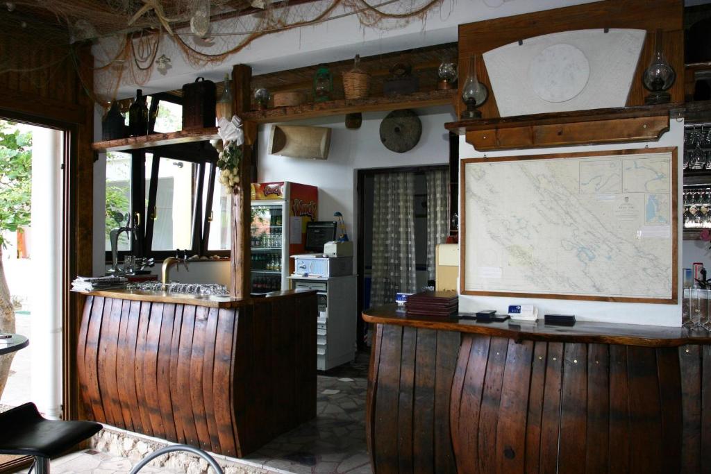 Kuchyň nebo kuchyňský kout v ubytování Guest House Frane