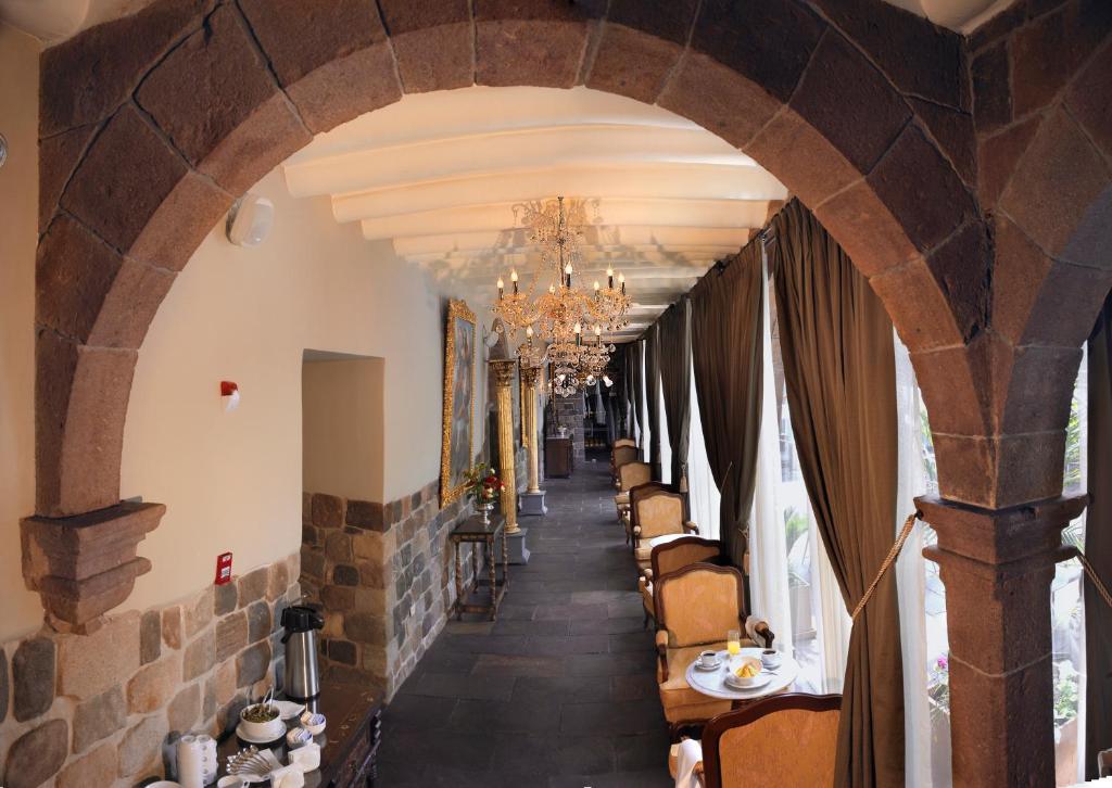Posezení v ubytování Aranwa Cusco Boutique Hotel