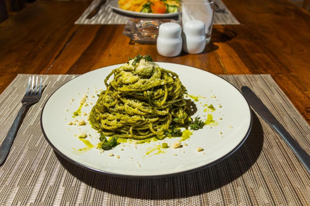 Comida en el parque vacacional o alrededores