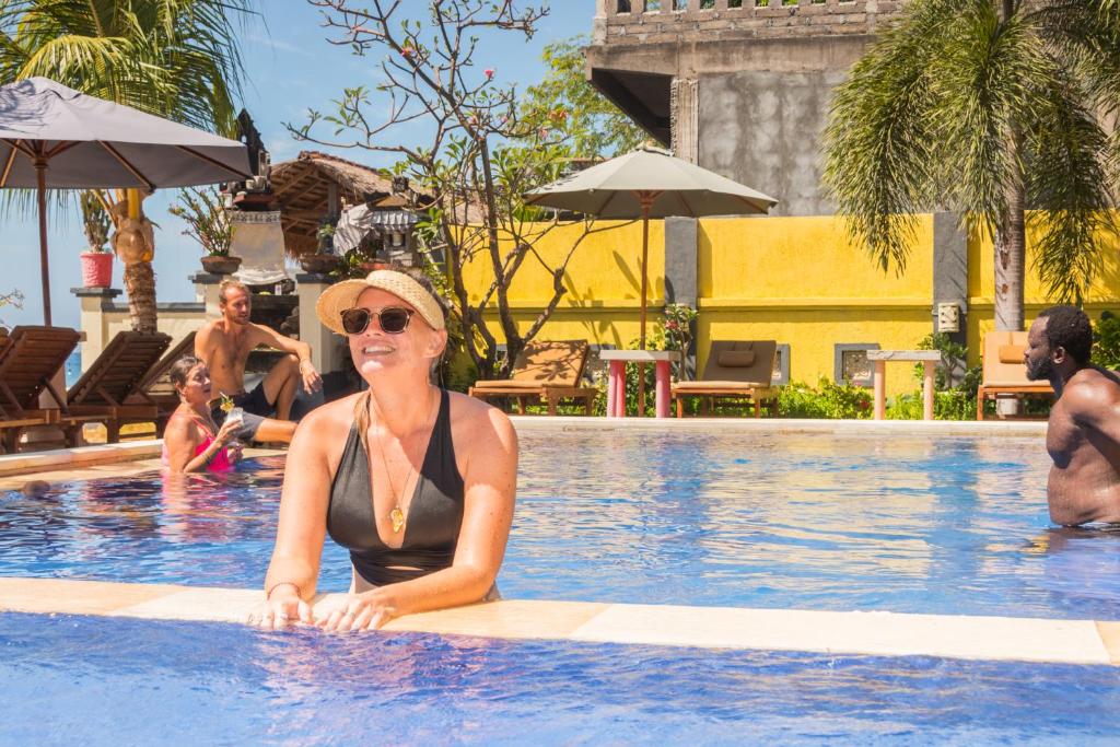 Huéspedes de Amed Beach Resort