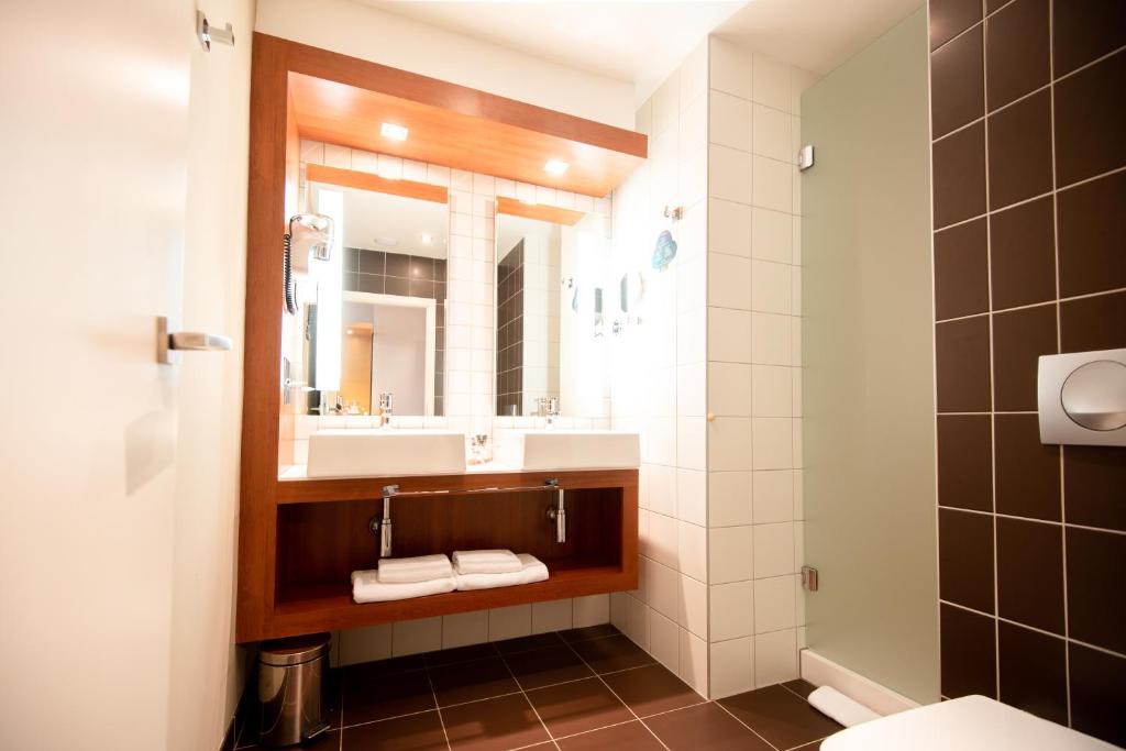 Koupelna v ubytování Mercure Ostrava Center