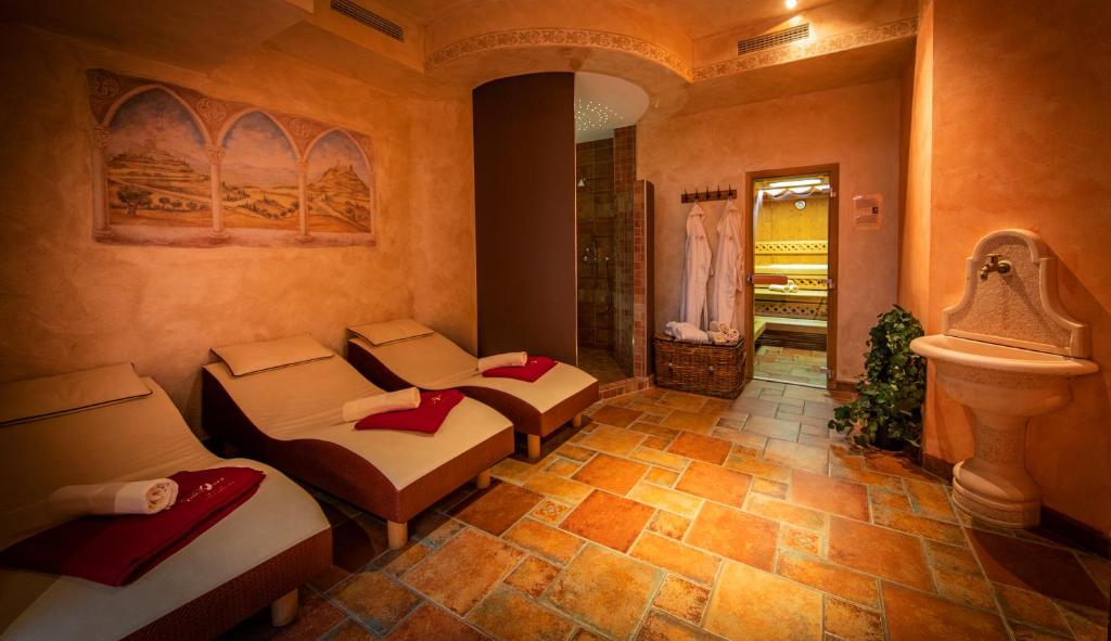 Lázně a/nebo wellness v ubytování Hotel Der Schmittenhof