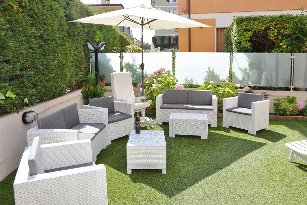 Posezení v ubytování Hotel Orchidea