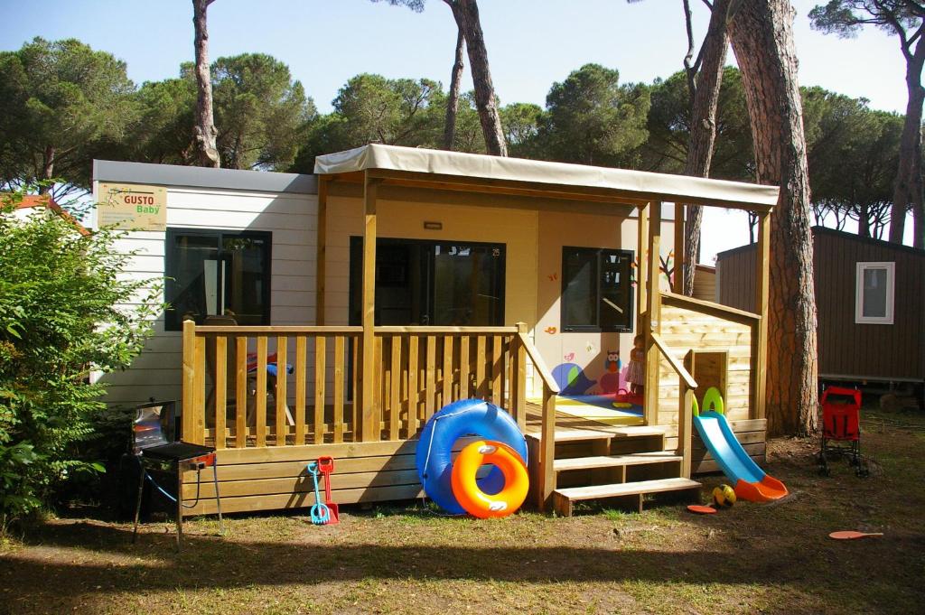 Herní místnost nebo prostor pro děti v ubytování Casa Mobile - Spiaggia e Mare Holiday Park