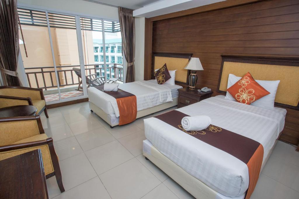 Seaside Jomtien Beach Pattaya - Habitación Doble Estándar
