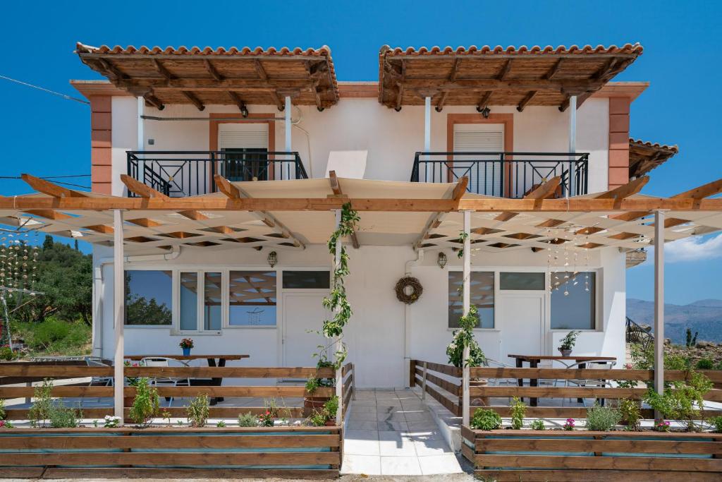 Balkón nebo terasa v ubytování Casa di Colona - Μπλε